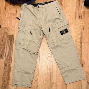 Stone Island Beige Cargo Pants